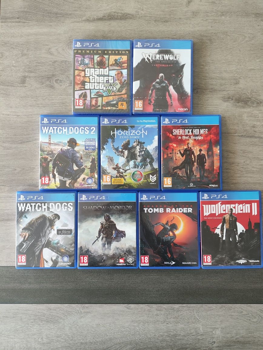 Jogos PS4 Novos e Semi Novos