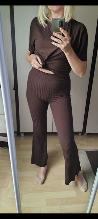 Spodnie ,koszulka H&M xs/s