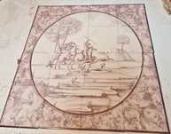 Painel de azulejos