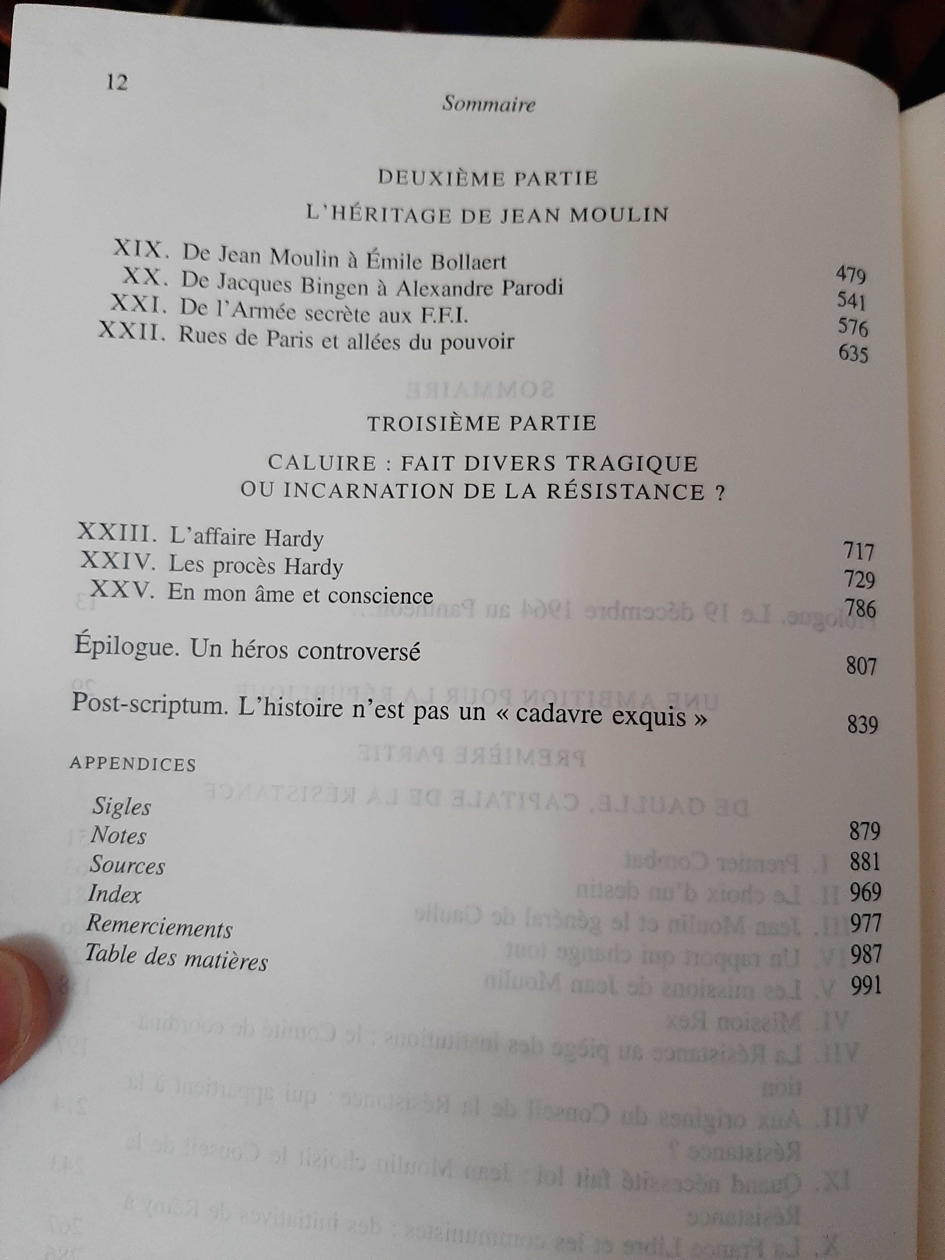 Daniel Cordier – Jean Moulin: La République des Catacombes