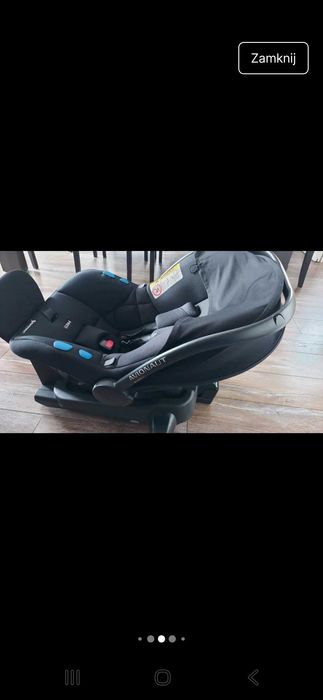 fotelik samochodowy Avionaut Pixel 0-13 kg Aerofix z bazą isofix