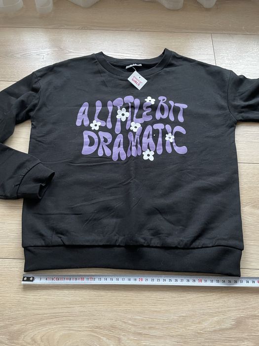 Bluza 152 158 nowa a little bit dramatic pepco zara hm