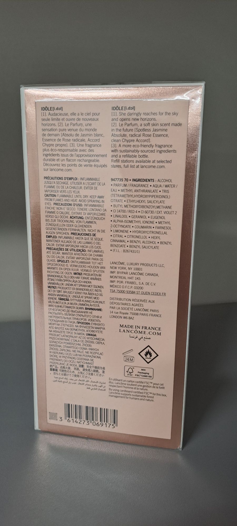 Lancome Idole 100 ml edp. 100% ORYGINAŁ