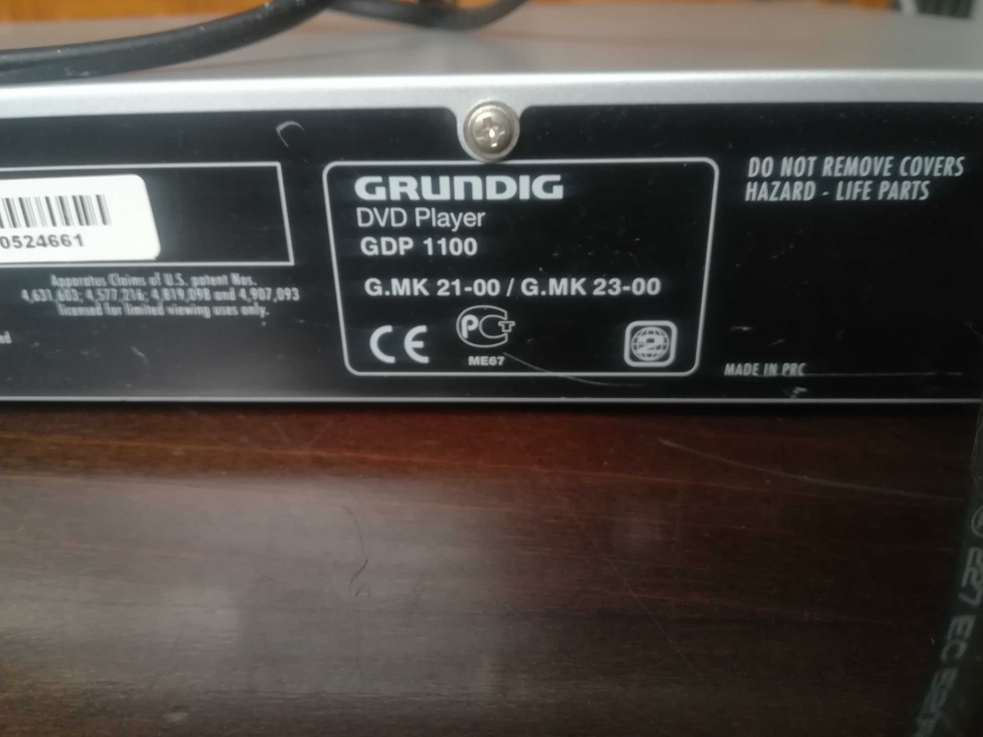 DVD player leitor grundig