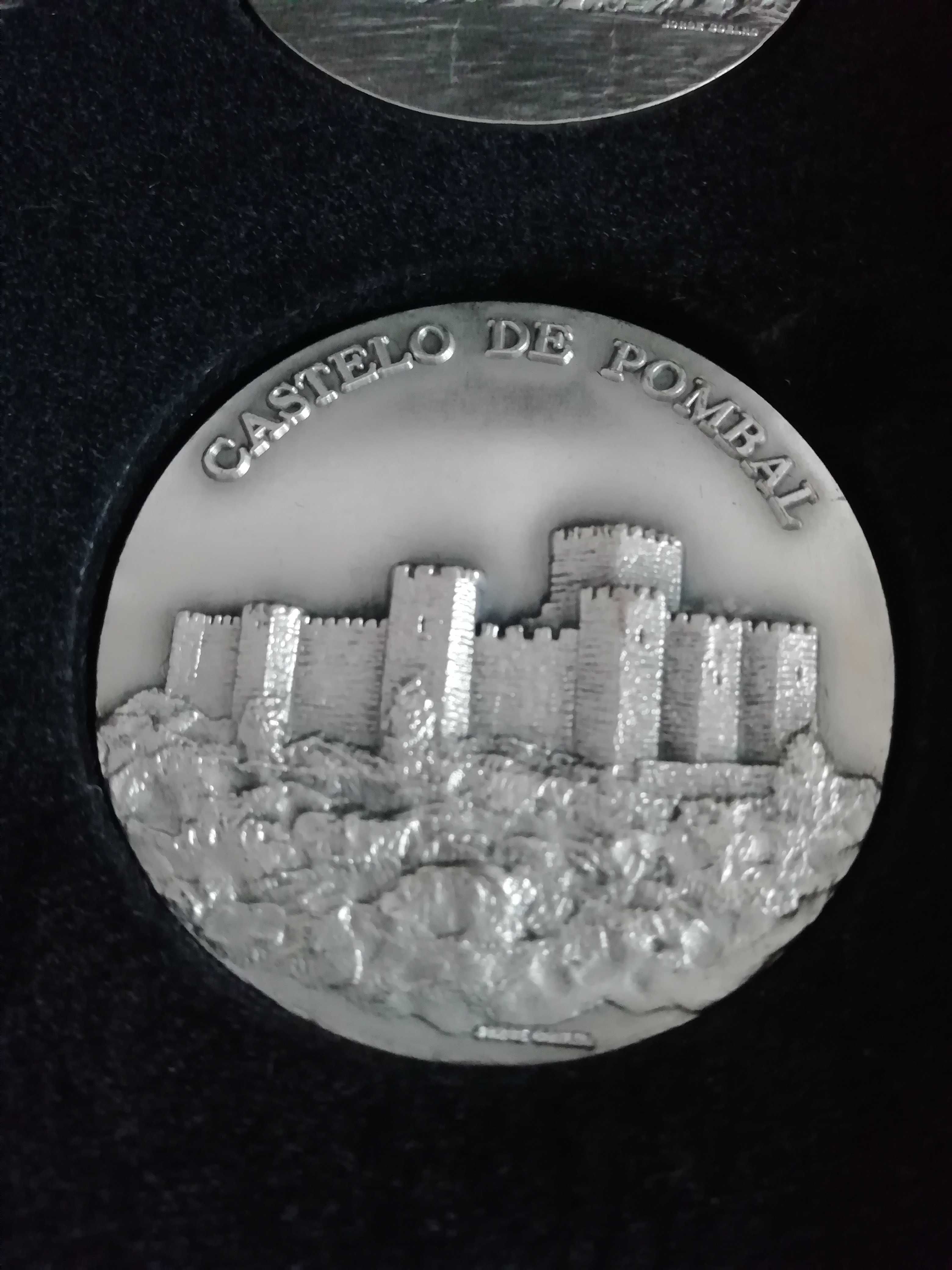 Castelos de Portugal - Colecção de 12 medalhas em prata fina
