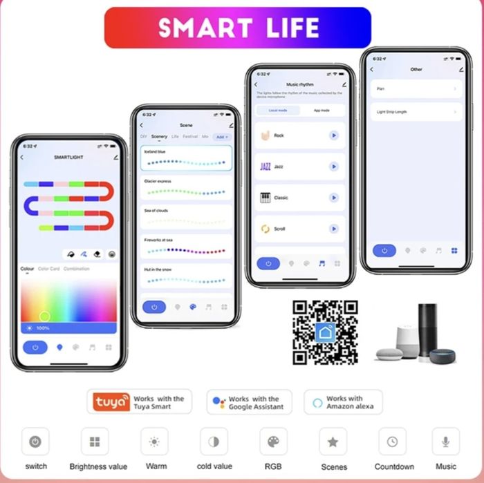 Néon LED Strip Lights - 10 metros