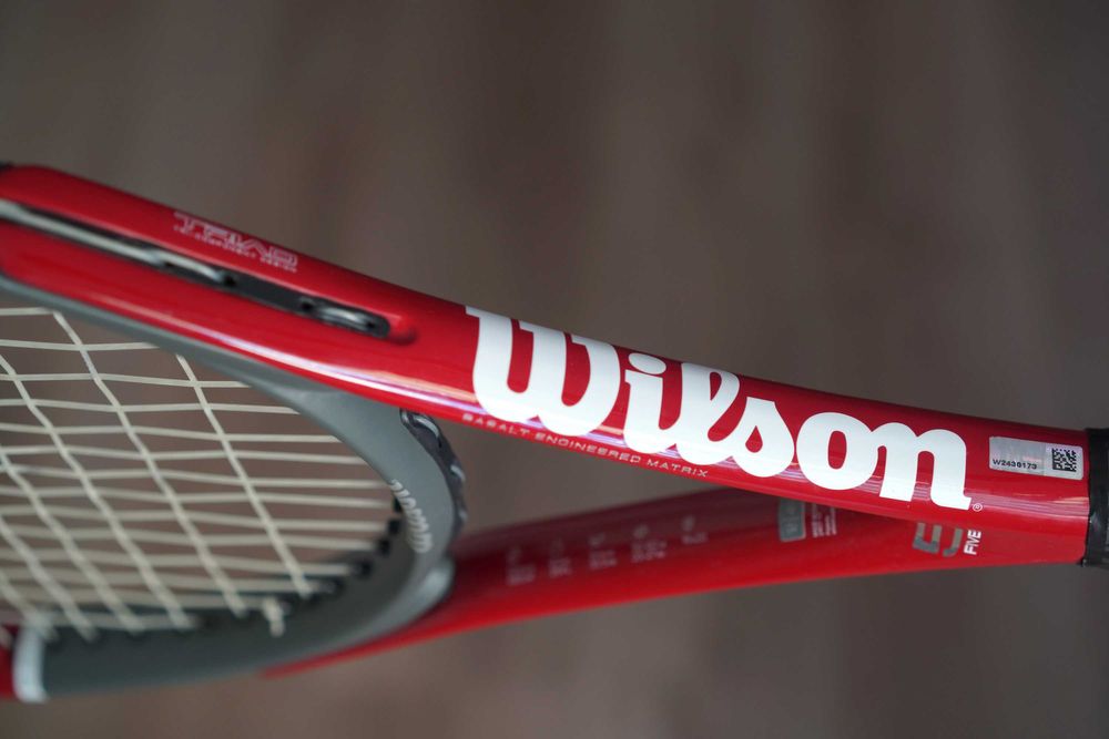 Raquete de ténis - Wilson Triad Five racket, grip size 2, like new