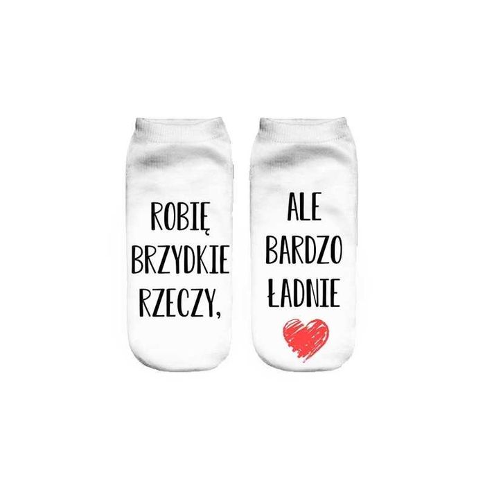 Śmieszne skarpety - różne wzory - nowe