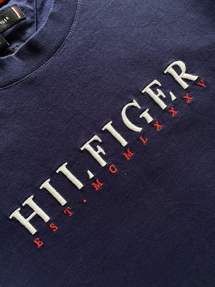Футболка Tommy Hilfiger big logo мужская оригинал