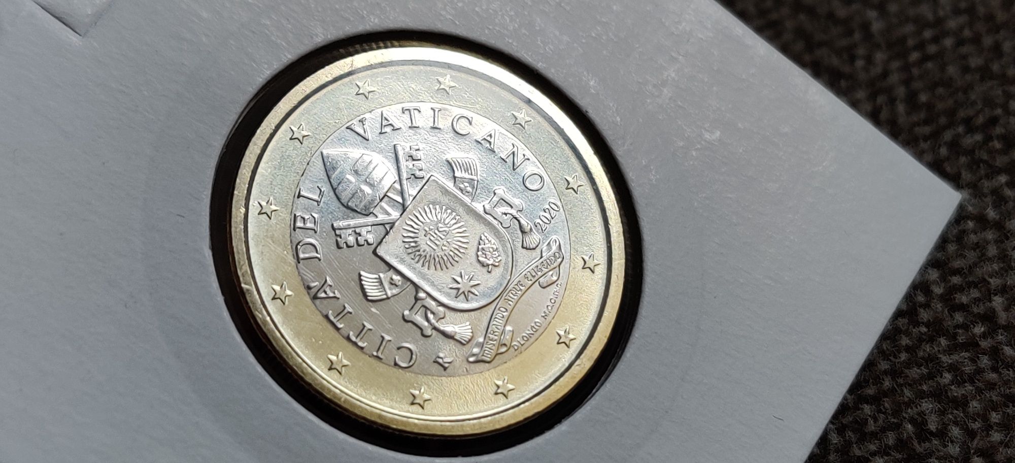 1 euro 2020 Watykan ! UNC