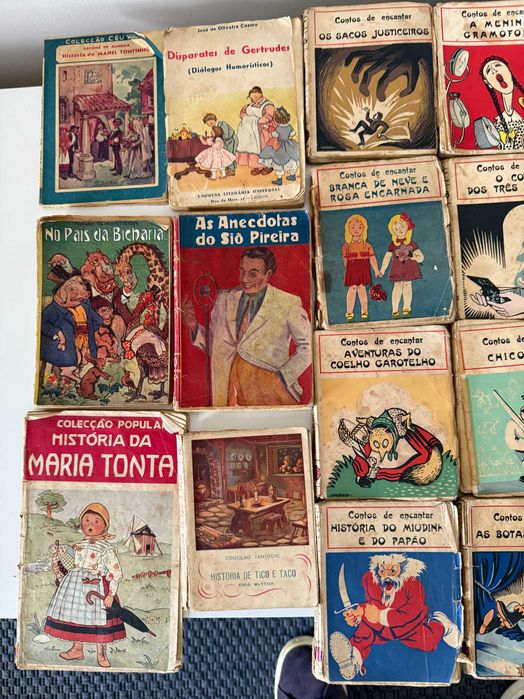 26 livros: Contos de encantar e outros livros infantis dos anos 50  60