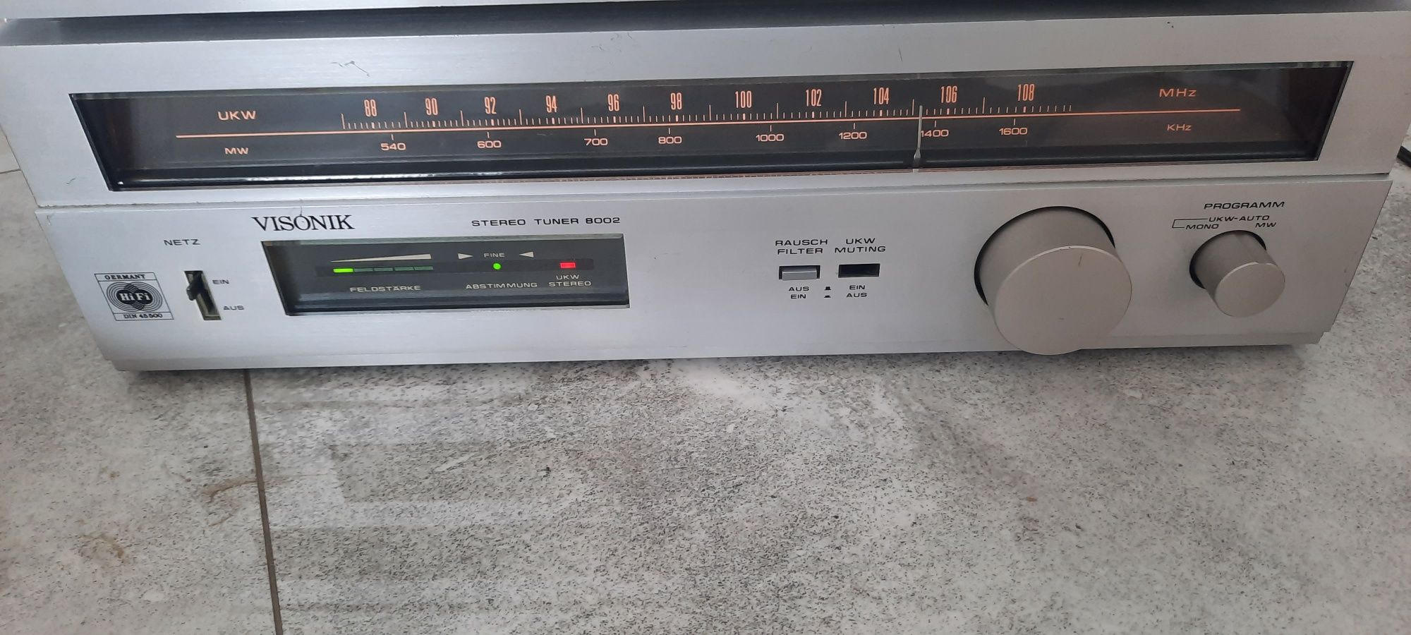 VISONIK wzmacniacz 4003 i tuner 8002