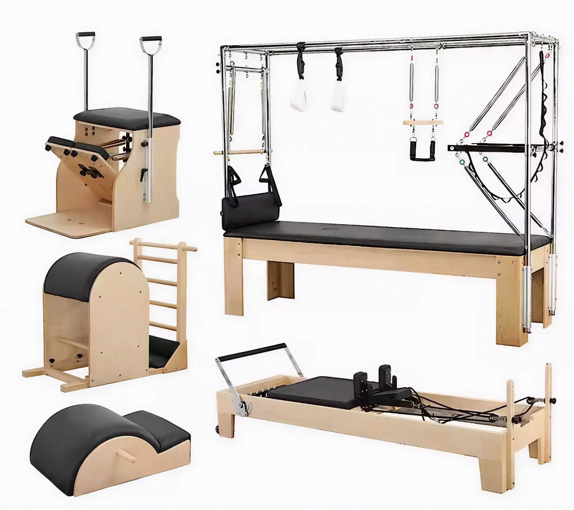 STUDIO PILATES Reformer Cadillac Wunda Ladder Barrel Spine Corrector