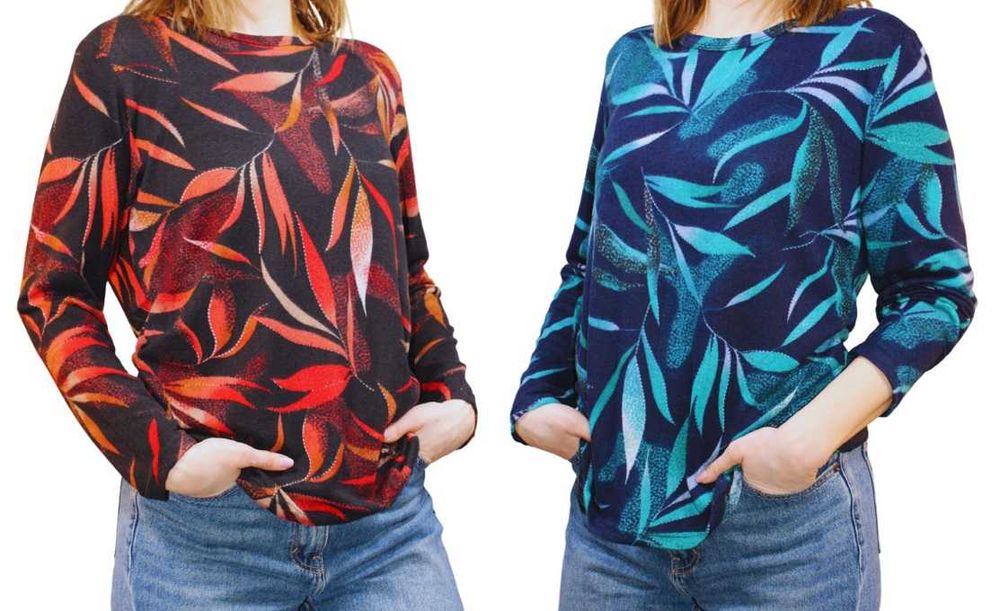 Nowa damska elastyczna bluzka mix kolor rozmiary od L do 8XL