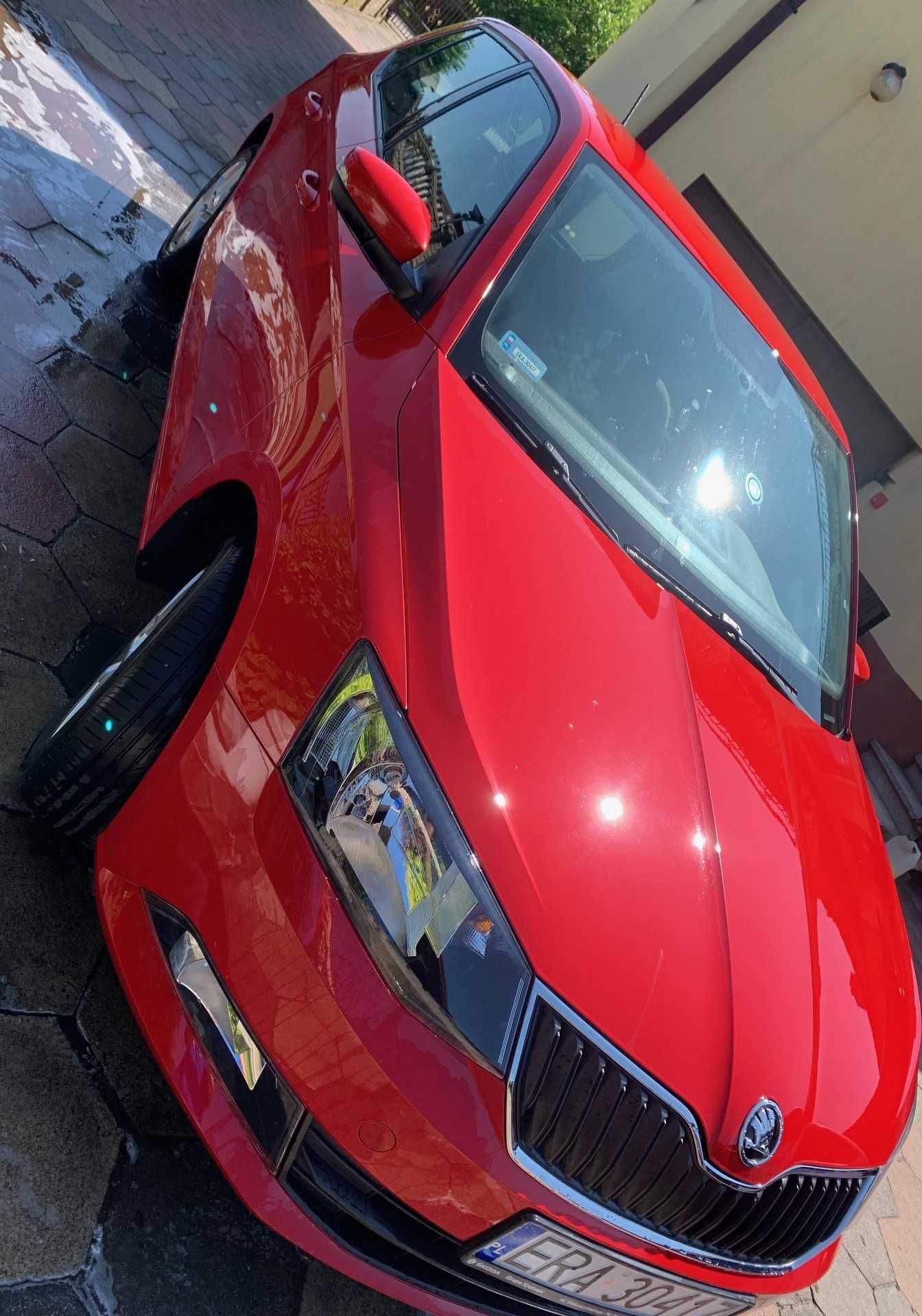 Skoda fabia 2018 72 tys. przebieg hatchback krajowe