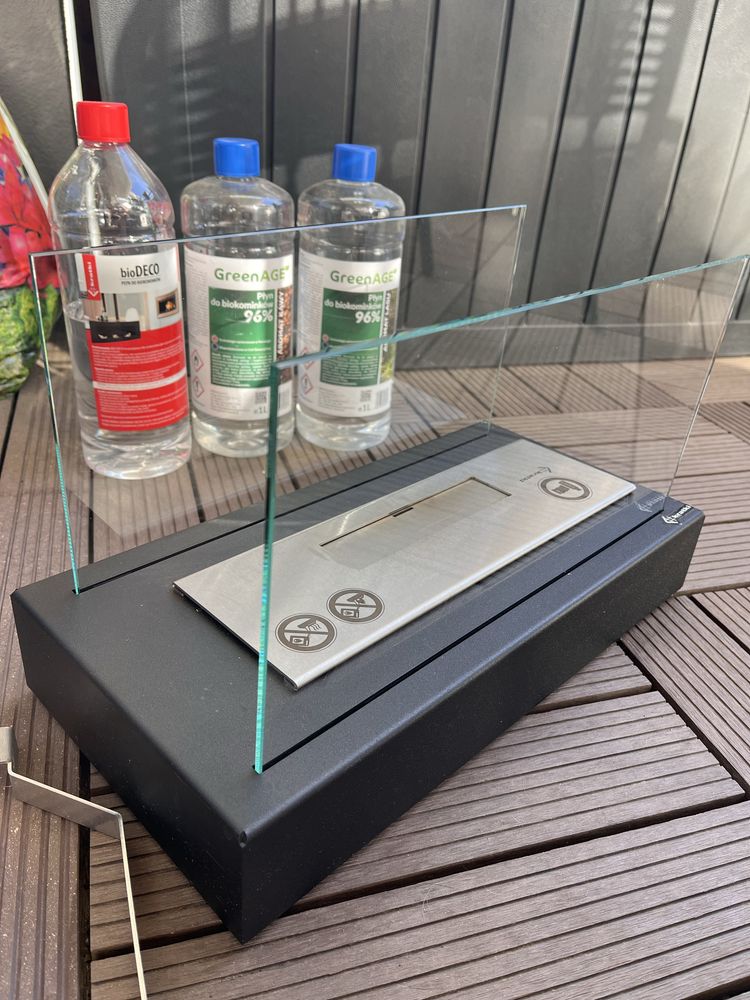 Wolnostojący biokominek + 5 L paliwa
