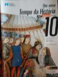 Livros "Um novo Tempo da História" - História A 10º ano - partes 2 e 3