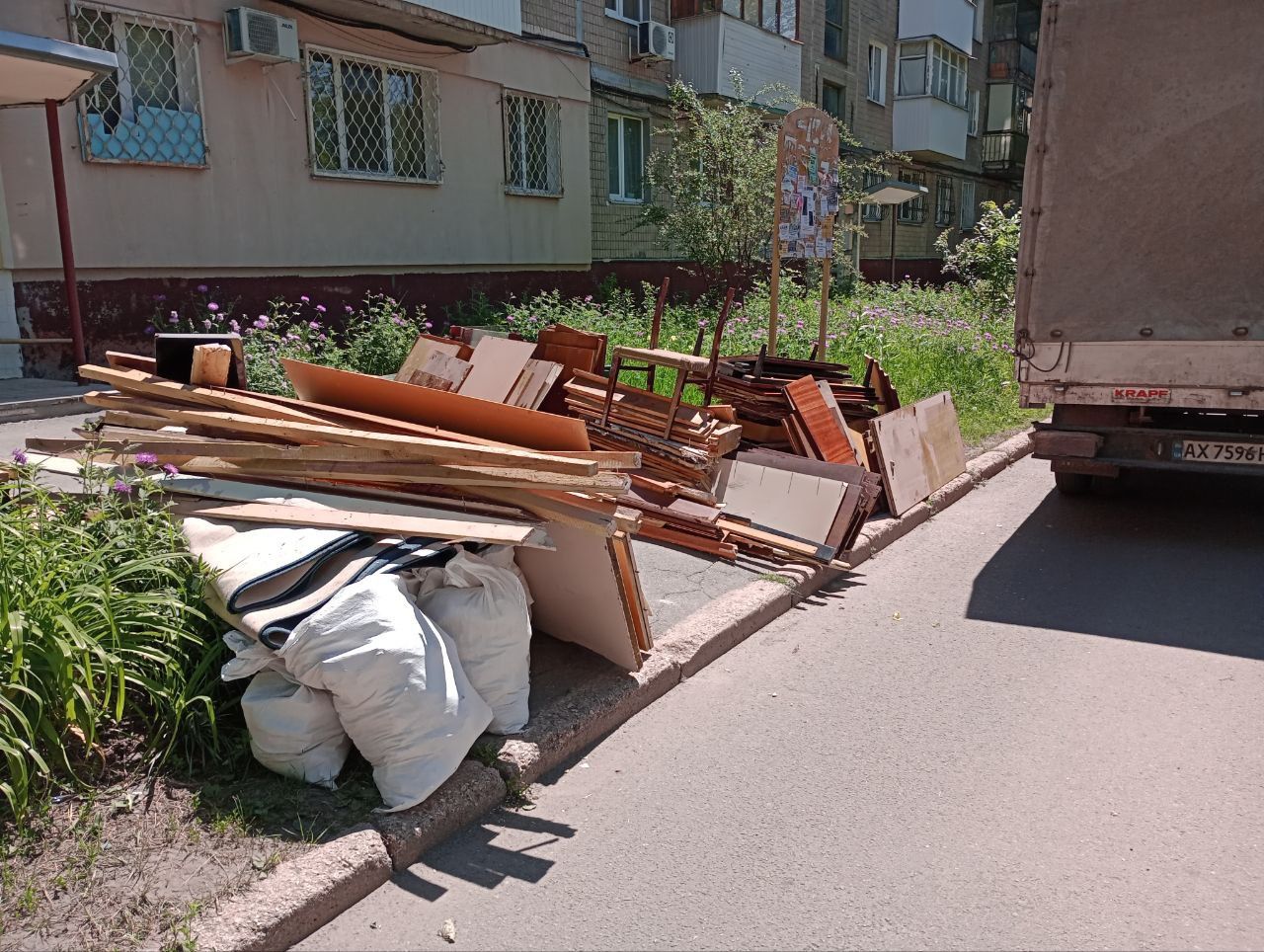 Вывоз мусора / Различного хлама / Вивіз будівельного сміття / Харьков