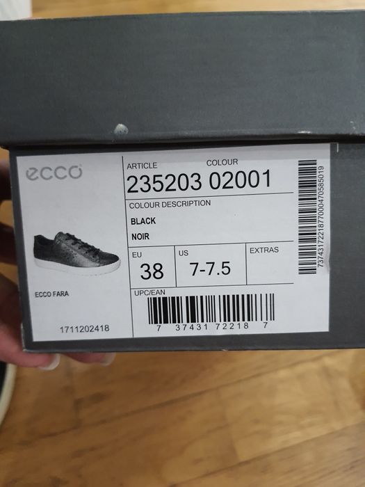 Б.у кеди 38р.,шкіряні кросівки ecco