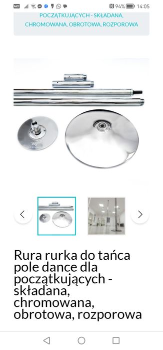 Rura do pole dance m-pole