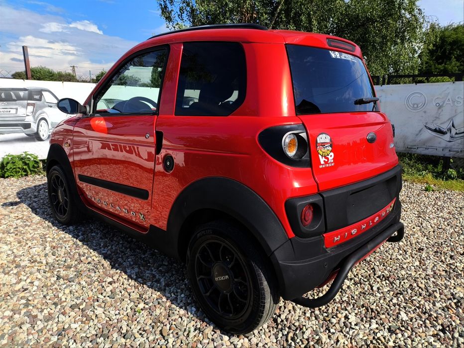 Microcar M.go Highland X -Kamera cofania-Transport Gratis-orurowany !!