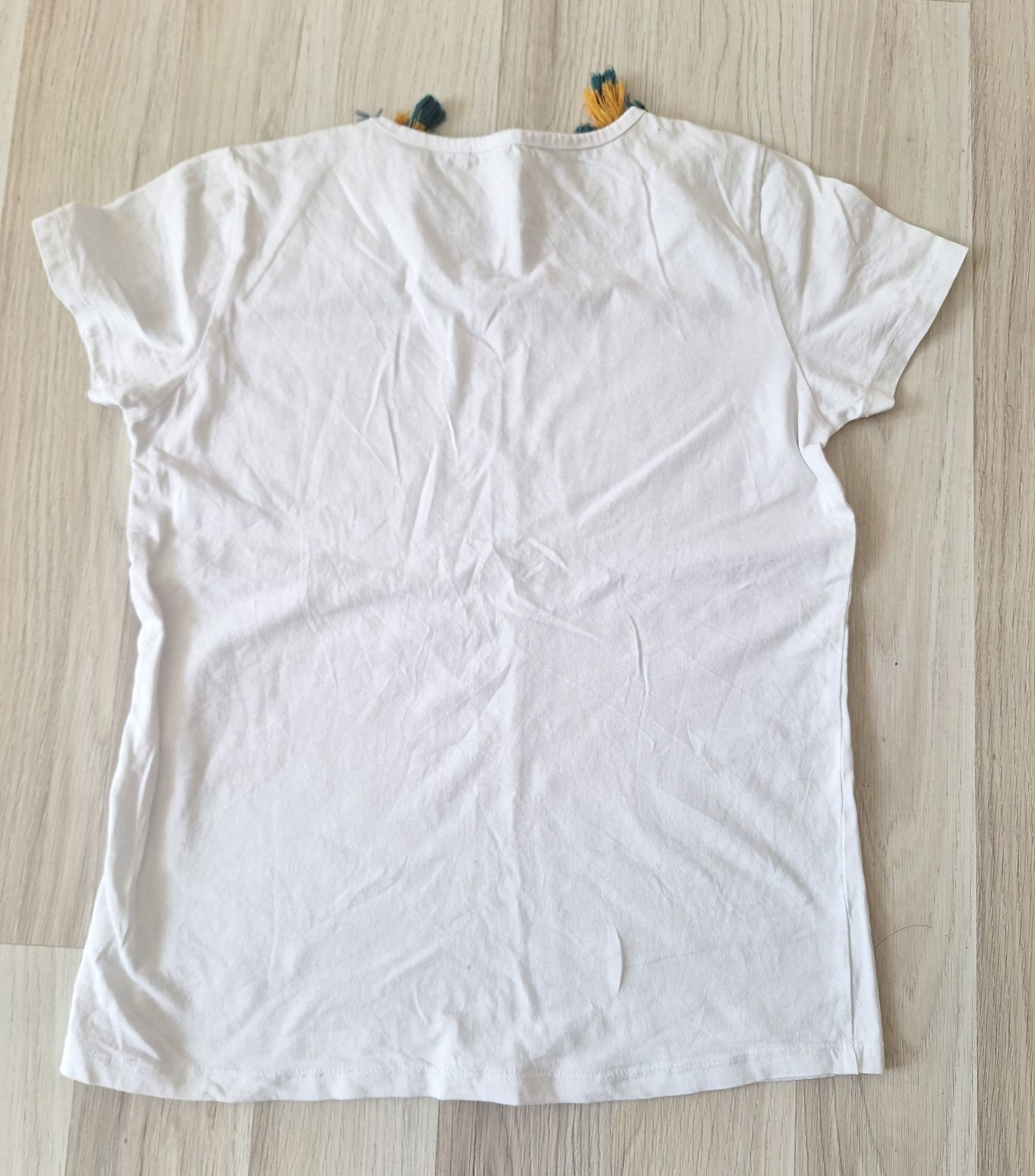 Koszulka tshirt bluzka krótki rękaw boho
