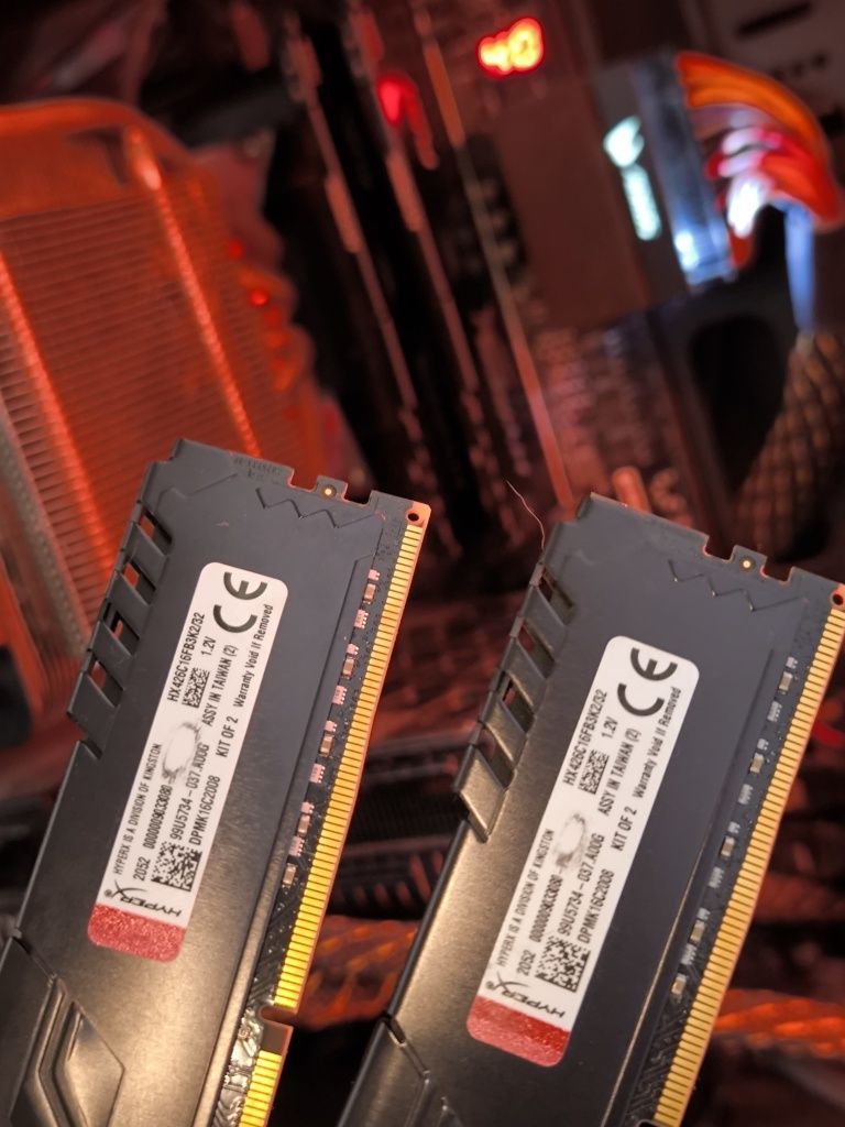 DDR4 память HyperX Fury 16gb 2666 C16