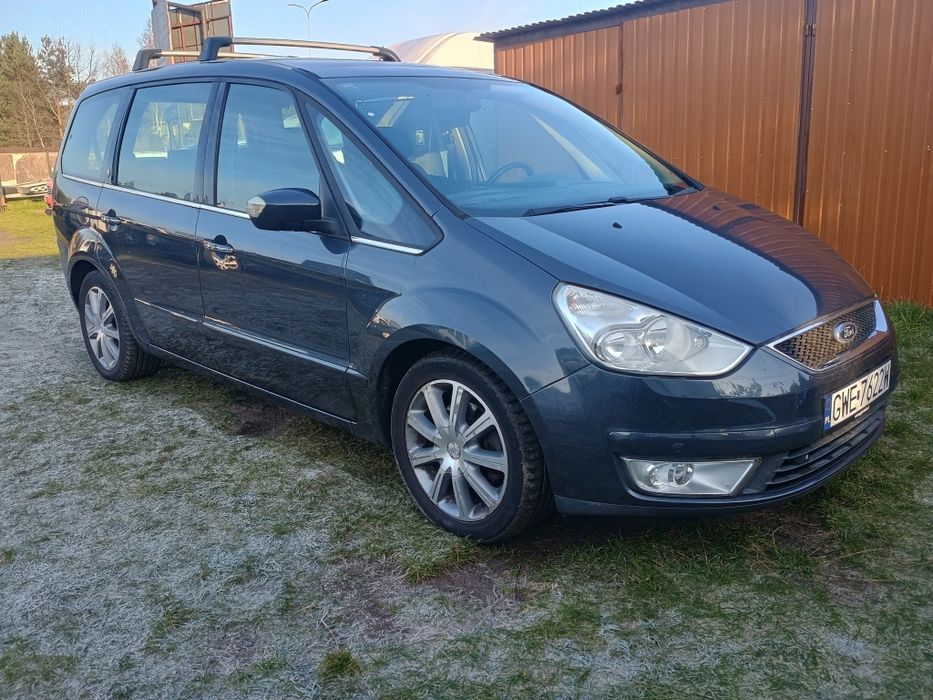 Ford Galaxy Diesel 7os GHIA Panorama Skóry Klima 2 str. Tylko z Belgii
