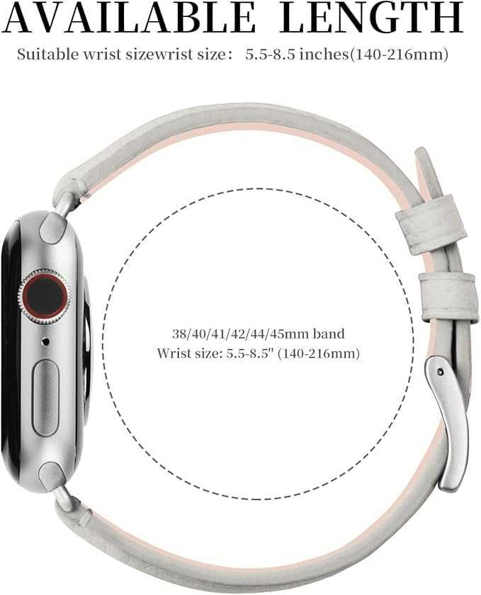 Pasek z etui do Apple Watch kolor jasny