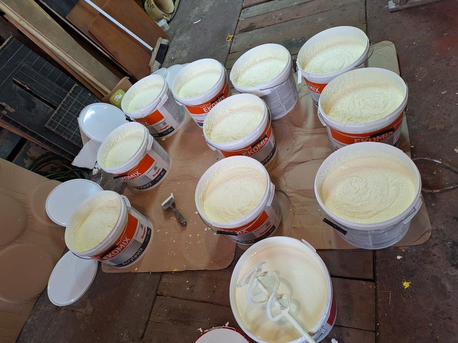 Tynk elewacyjny  2mm baranek 1 tona  biały + kolory