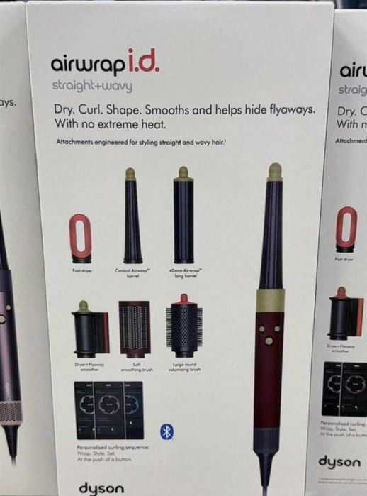 МультиСтайлер Dyson Airwrap i.d. HS08 Straight & Wavy Red Velvet/Gold