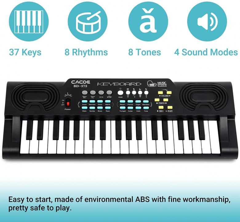 Keyboard CACOE przenośne pianino wielofunkcyjne
