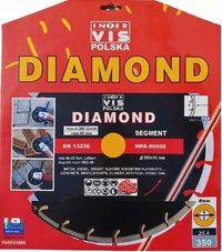Алмазний диск Diamond 300x25.4,350х25.4,400х25,4/камінь,бетон,асфал