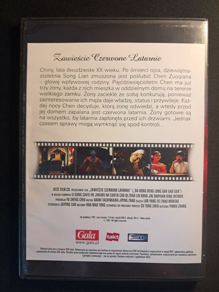 Zawieście czerwone latarnie | Gong Li | Zhang Yimou | DVD