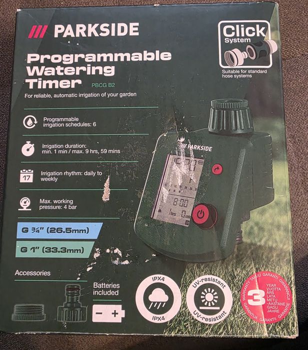 Elektroniczny programator do nawadniania.