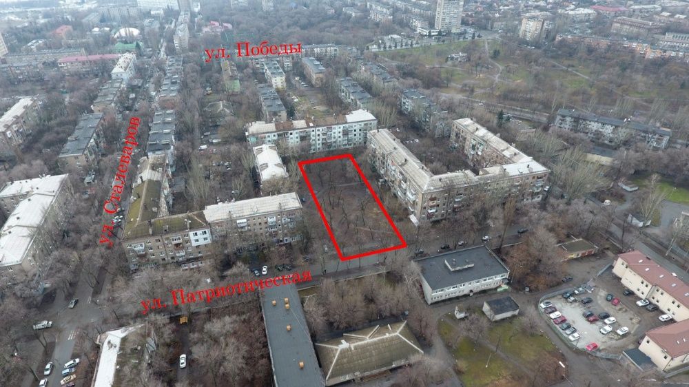 Земельна ділянка 0,217 га в центрі Запоріжжя — вул. Патріотична, 32–36