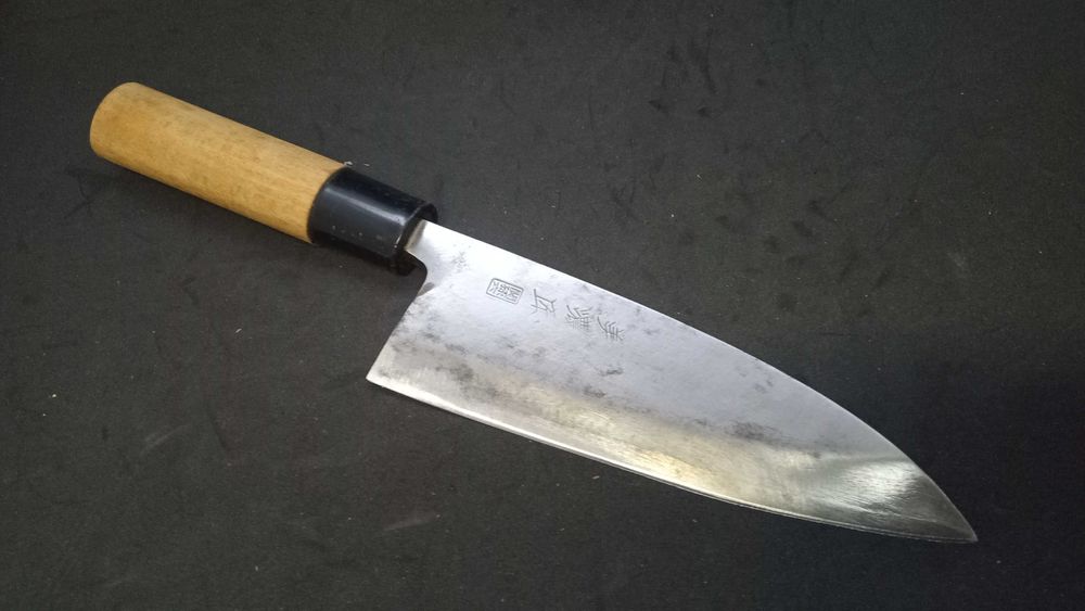 Nóż japoński 美濃匠 Mino Takumi deba stal weglowa