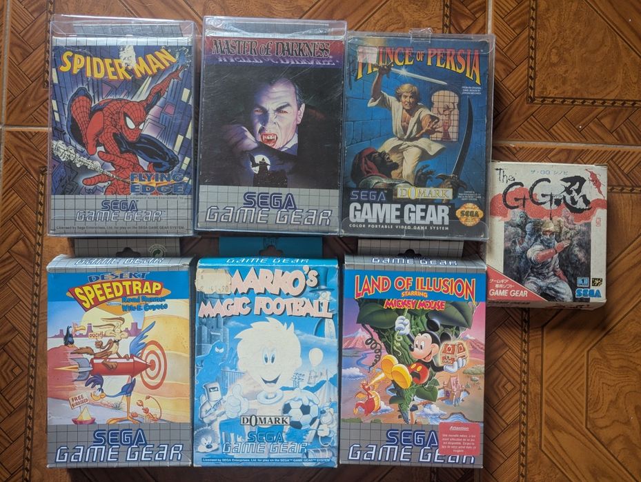 Jogos Master System e Game Gear