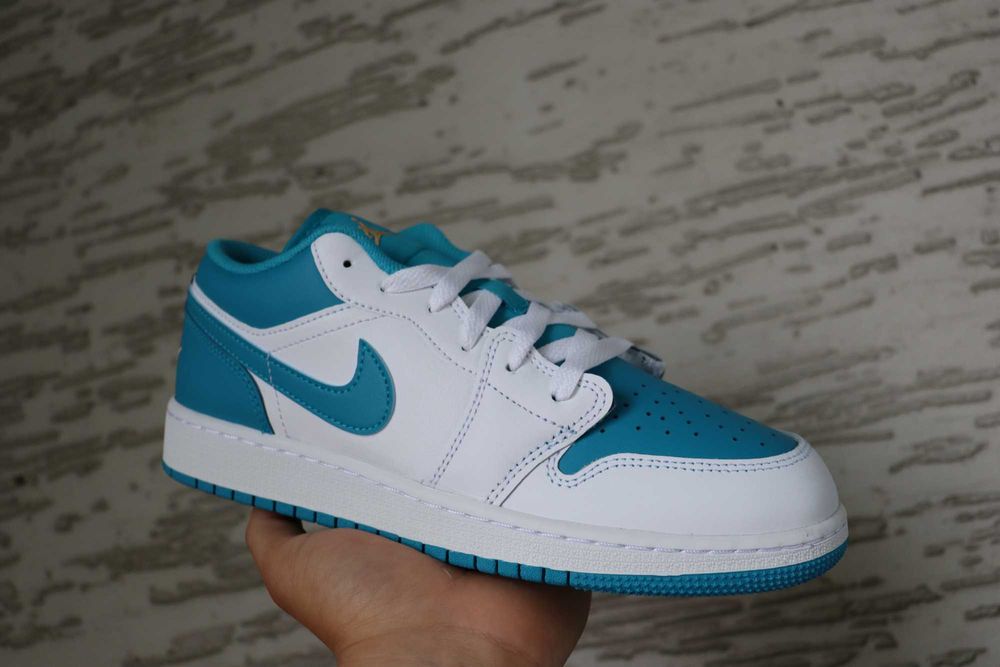 Nike Air Jordan 1 Low Celestinal Gold Aquatone 39 *NOWE*
