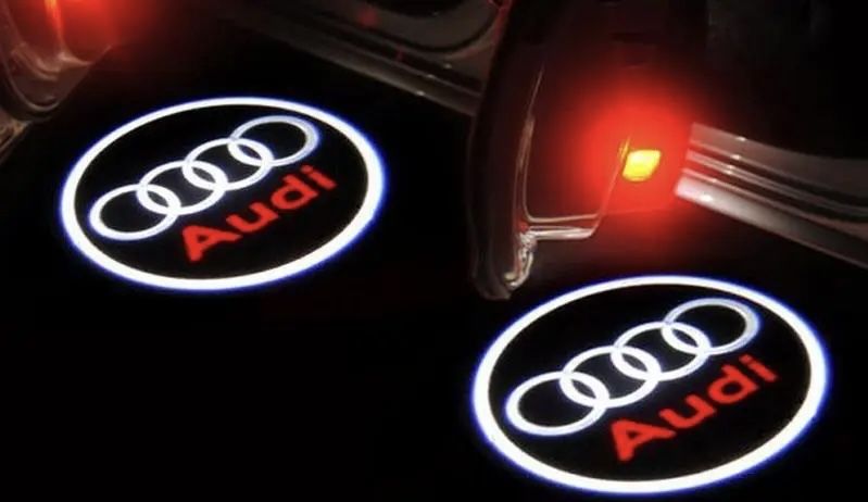 Підсвічування на двері авто з логотипом AUDI