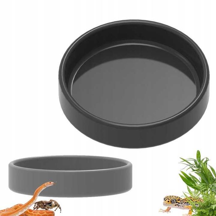 Miska do Terrarium Dla Gadów Gekonów Pająków Węży na owady lub wodę