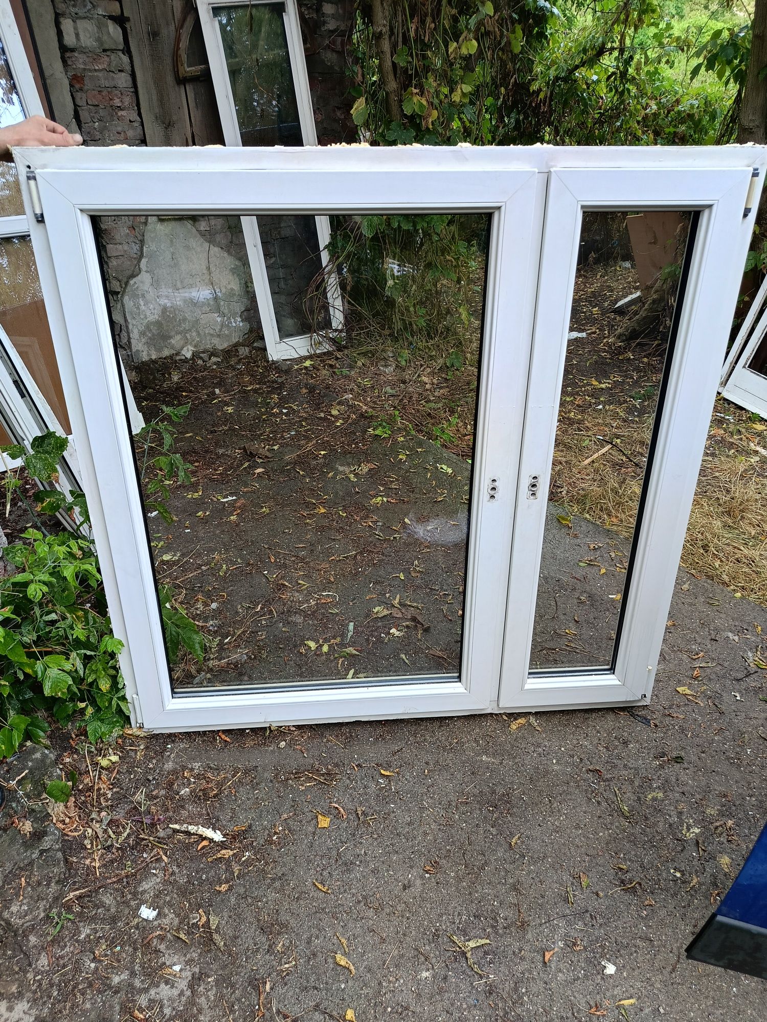 Okna Pcv szer 117 wys 143