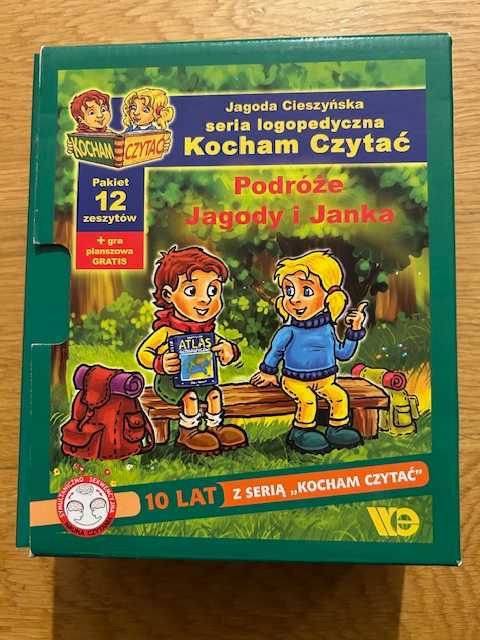 Seria logopedyczna "Kocham czytać" (zielona) Jagoda Cieszyńska