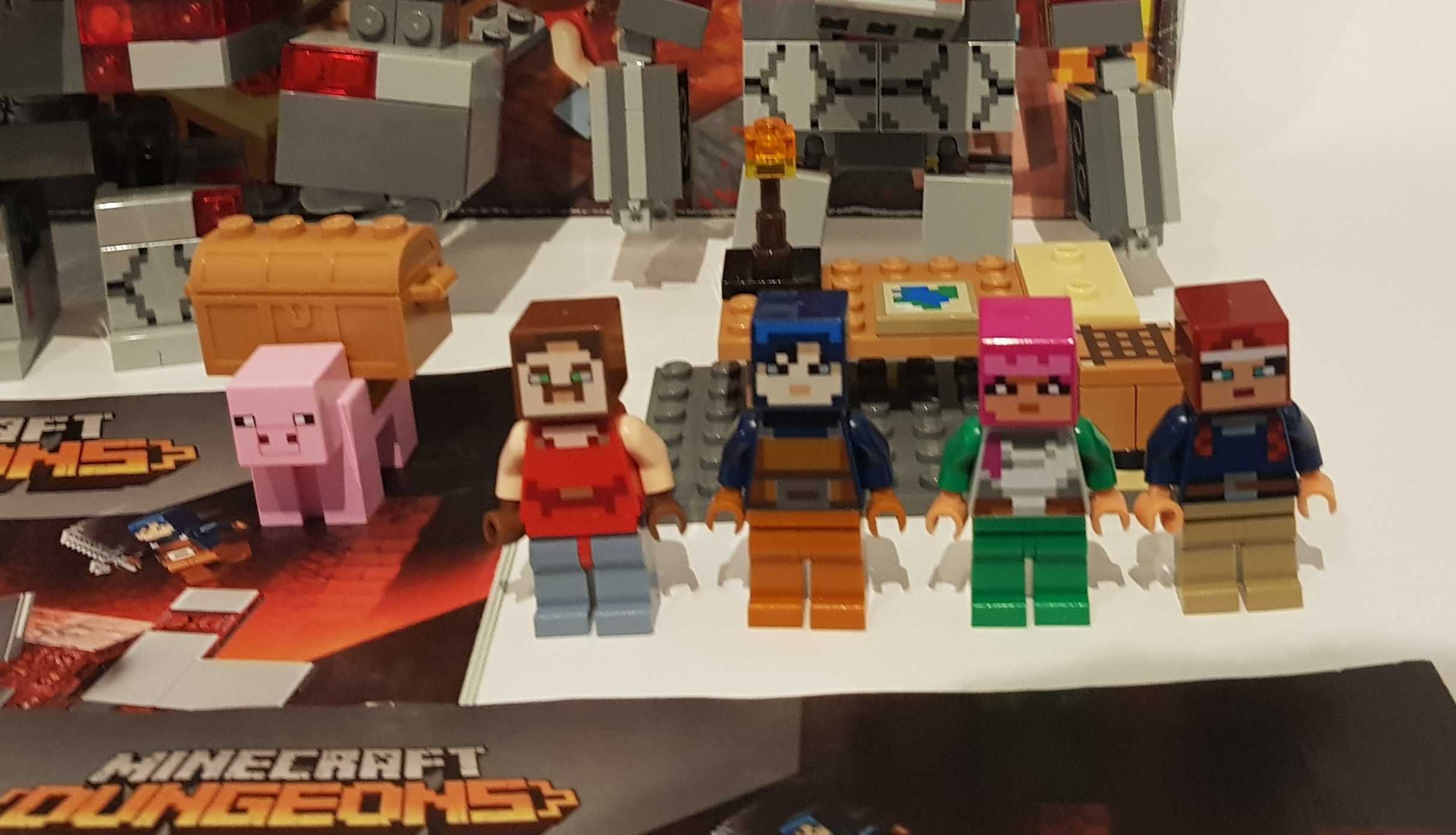 Lego Minecraft Dungeons, 21163 Bitwa o czerwony kamień