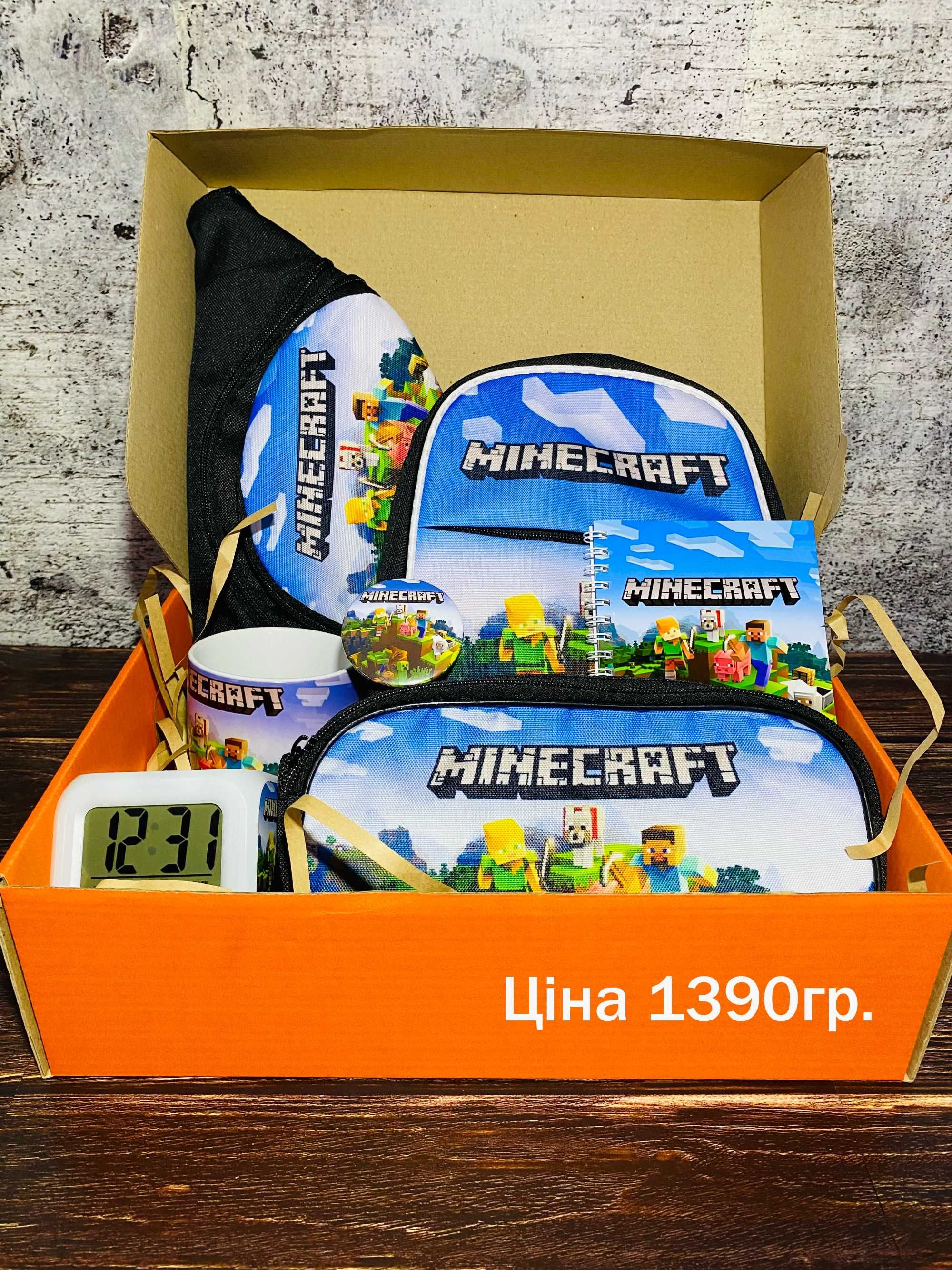 Подарок Minecraft Майнкрафт набір "orangeBOX"