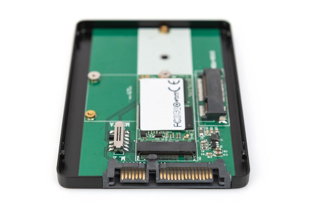 digitus 2.5" sata hdd enclosure m.2 or msata
