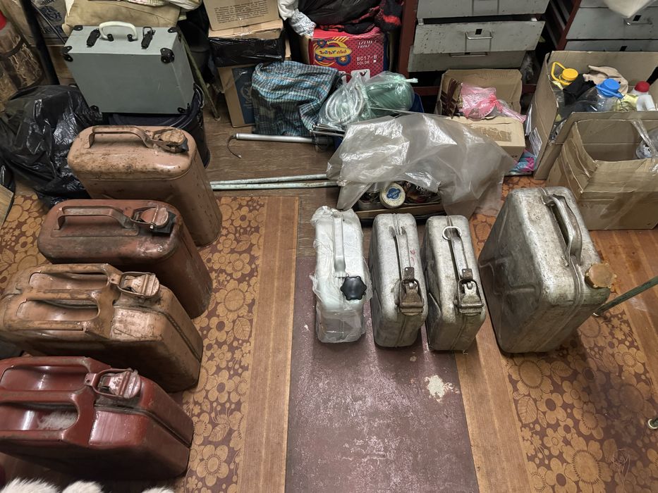 Канистры советского качества металлические, 20л, 10л алюминиевые