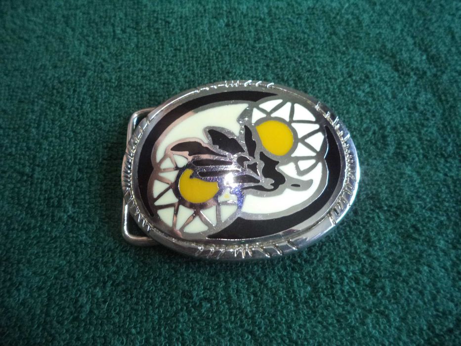 Пряжка для ремня антикварная, индивид. заказ, металл (похоже латунь)