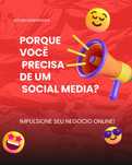 Gestão de redes sociais, marketing e design digital