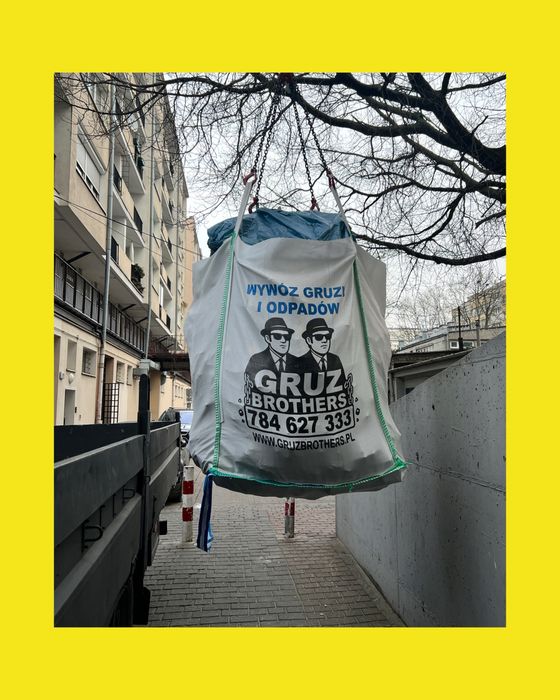 Wywóz worków Big Bag-1m3/ 1,5m3 Warszawa i okolice